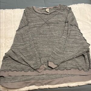 WE THE FREE: Gray Oversized Sweater